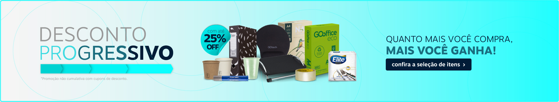 Quanto mais você compra, MAIS VOCÊ GANHA!